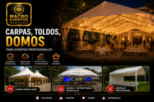 Carpas - Toldos - Domos Para Eventos Profesionales