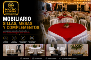 Mobiliario - Sillas, Mesas y Complementos