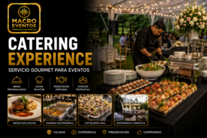 Catering Experience - Servicio Gourmet