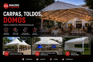 Carpas - Toldos - Domos Para Eventos Profesionales